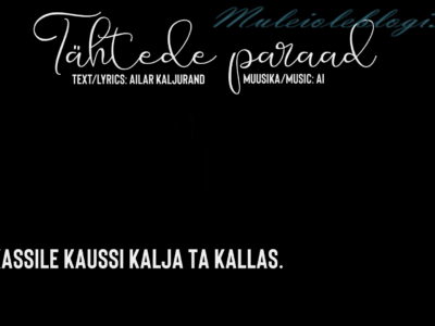 Nutilaul – “Tähtede paraad” (2)