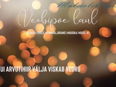 Nutilaul – “Veebipoe laul”